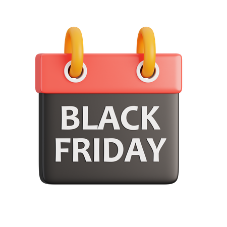 Black Friday  3D Icon