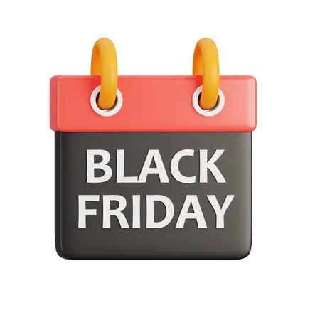 Black Friday  3D Icon