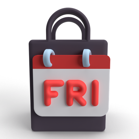 Black Friday  3D Icon