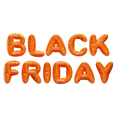 Black Friday  3D Icon