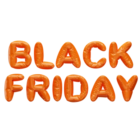 Black Friday  3D Icon