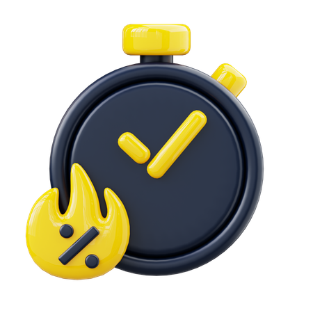 Black Friday  3D Icon