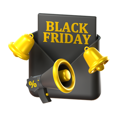 Black Friday  3D Icon
