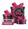 Black Friday 50 Percent Discount