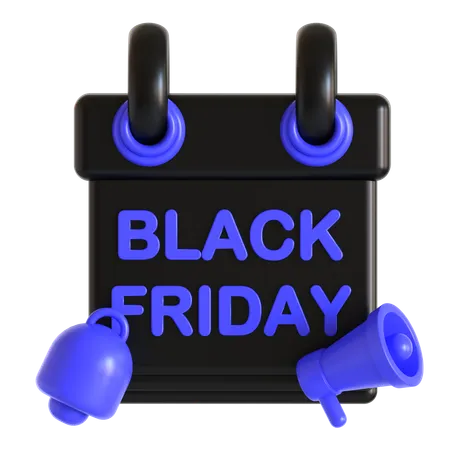 Black Friday Aktion  3D Icon