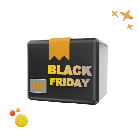 Black Friday Badge  3D Icon