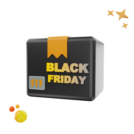 Black Friday Badge  3D Icon