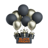 black friday balloon symbol