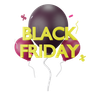 3d for black friday balloon