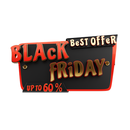 Bestes Angebot am Black Friday  3D Icon