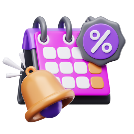 Black Friday Day  3D Icon