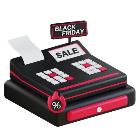 Desconto na fatura da black friday  3D Icon