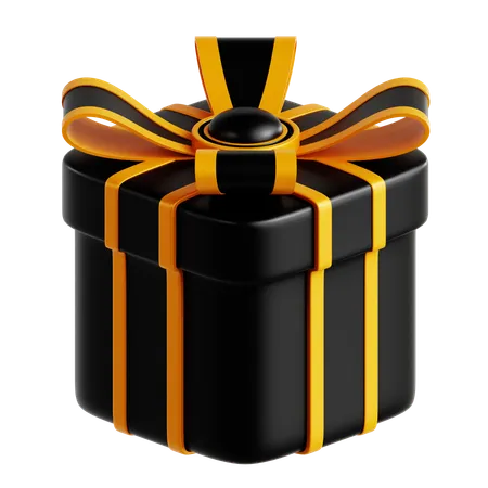 Geschenk zum schwarzen Freitag  3D Icon