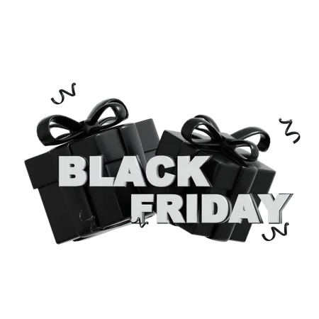 Black Friday Gift  3D Icon