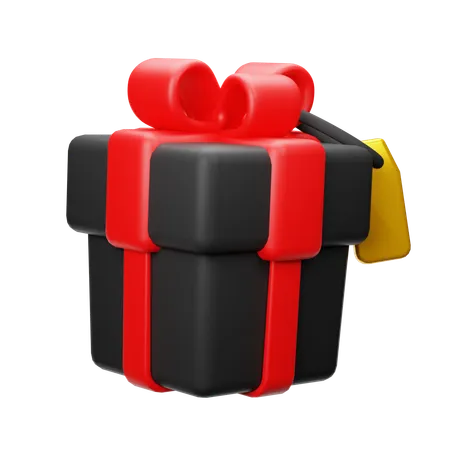 Black Friday Gift  3D Icon