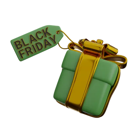 Black Friday Gift  3D Icon