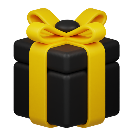 Black Friday Gift  3D Icon