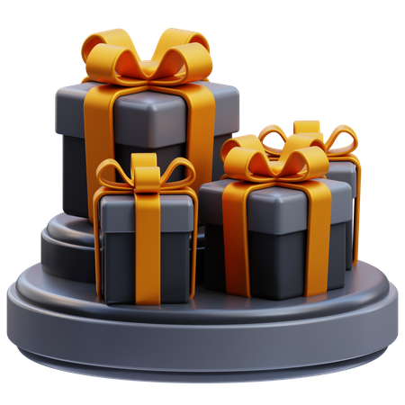 Black Friday Gifts  3D Icon