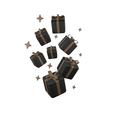 Black Friday Gifts  3D Icon