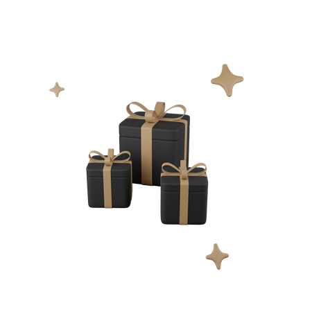 Black Friday Gifts  3D Icon