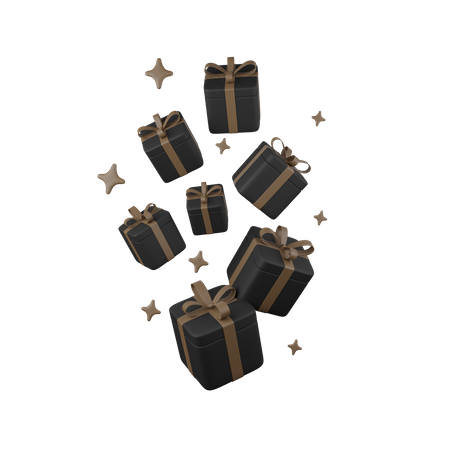 Black Friday Gifts  3D Icon