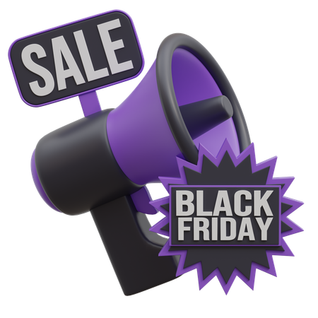 Black Friday-Marketing  3D Icon