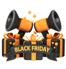 Black Friday Megaphone Promotion