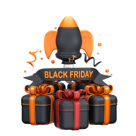 Black Friday Offer  3D Icon