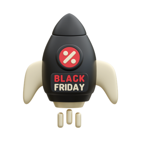 Black Friday Offer  3D Icon