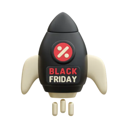 Black Friday Offer  3D Icon