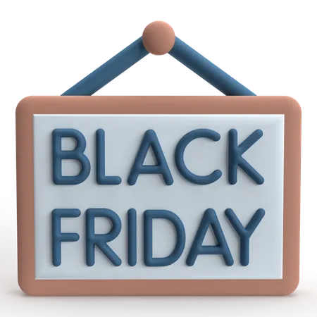 Black Friday Offer  3D Icon