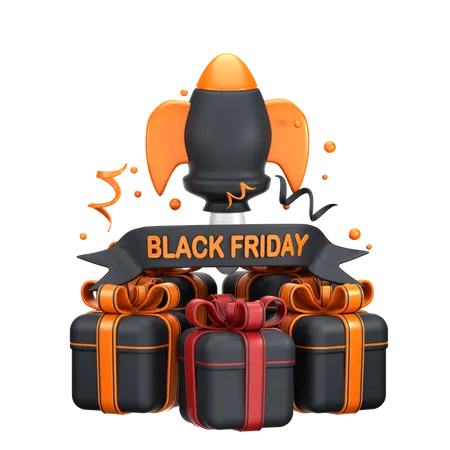 Black Friday Offer  3D Icon