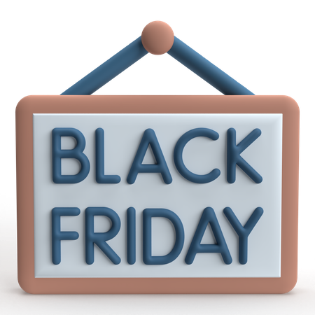 Black Friday Offer  3D Icon