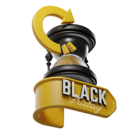 Black Friday Pay Later  3D Icon