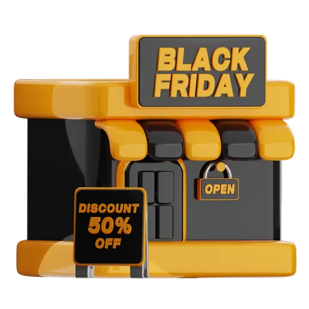 Black Friday Sale  3D Icon