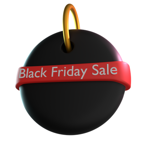 Black Friday Sale  3D Icon