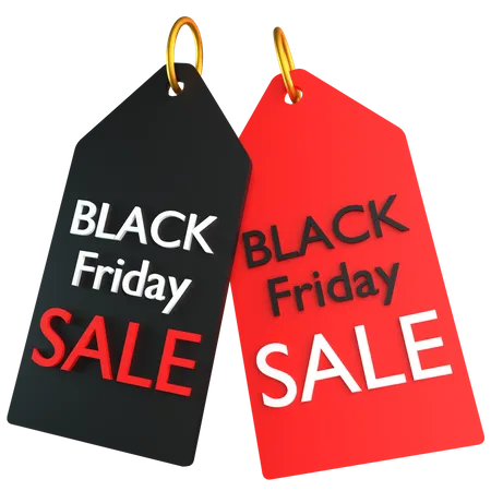 Black Friday Sale  3D Icon