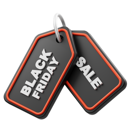 Black Friday Sale  3D Icon