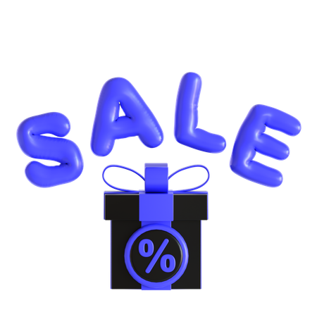 Black Friday Sale  3D Icon