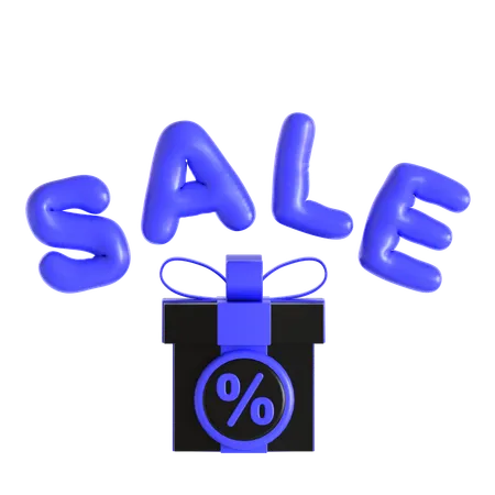 Black Friday Sale  3D Icon