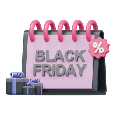 Black Friday Sale  3D Icon