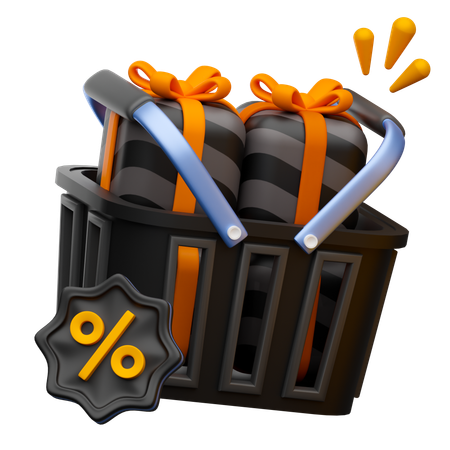 Black Friday Sale  3D Icon