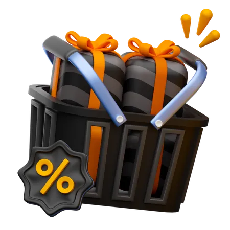 Black Friday Sale  3D Icon