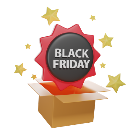 Black Friday Sale  3D Icon