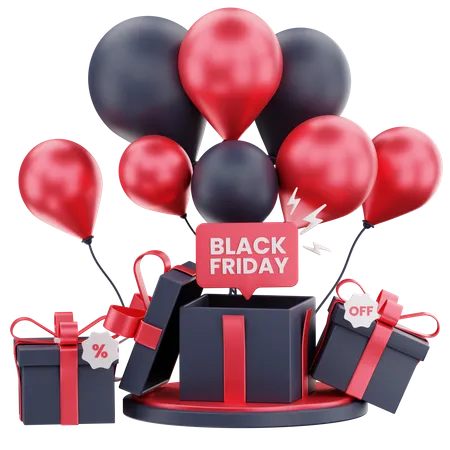 Black Friday Sale  3D Icon