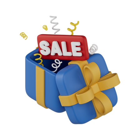 Black Friday Sale  3D Icon