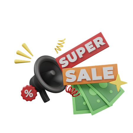 Black Friday Sale  3D Icon