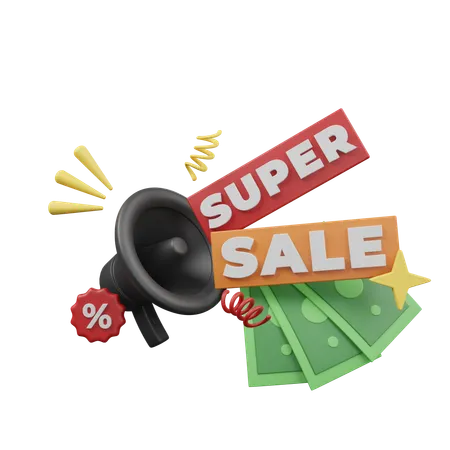 Black Friday Sale  3D Icon