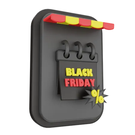 Black Friday Sale  3D Icon