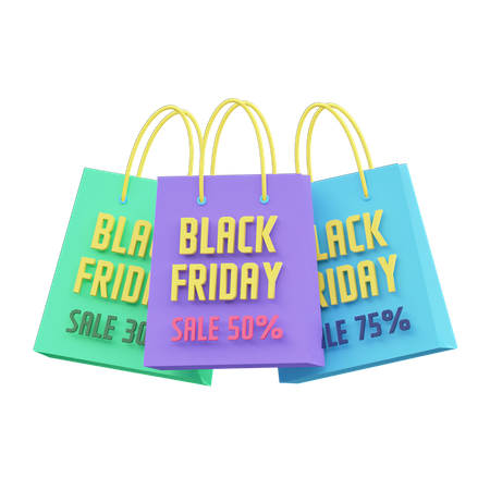 Black Friday Sale  3D Icon